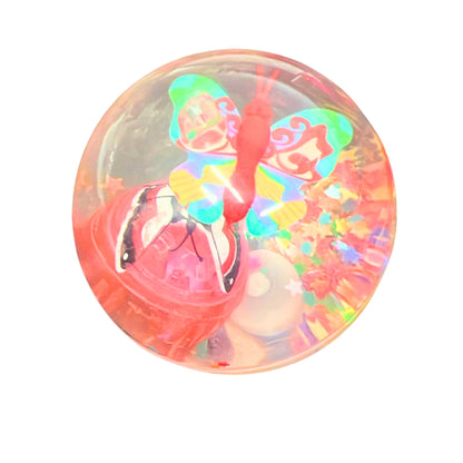 Assorted Butterfly Inside Bouncing Ball | Fun, High-Bounce Toy for Kids