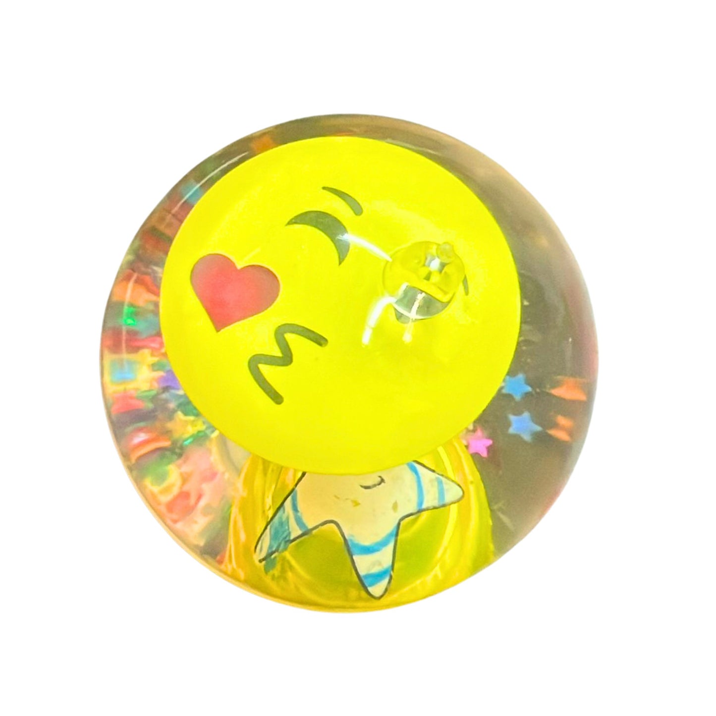 Assorted Emoji Emotion Bouncing Ball | Fun, High-Bounce Toy for Kids