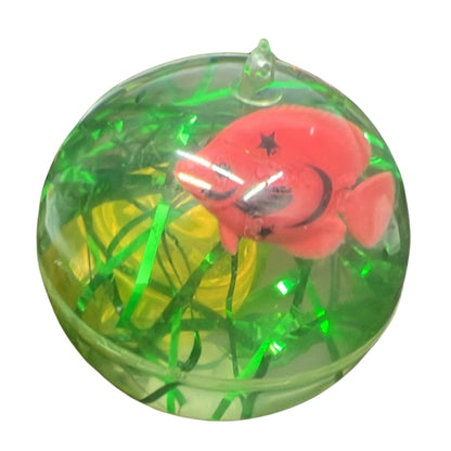 Assorted Fish Inside Bouncing Ball | Fun, High-Bounce Toy for Kids