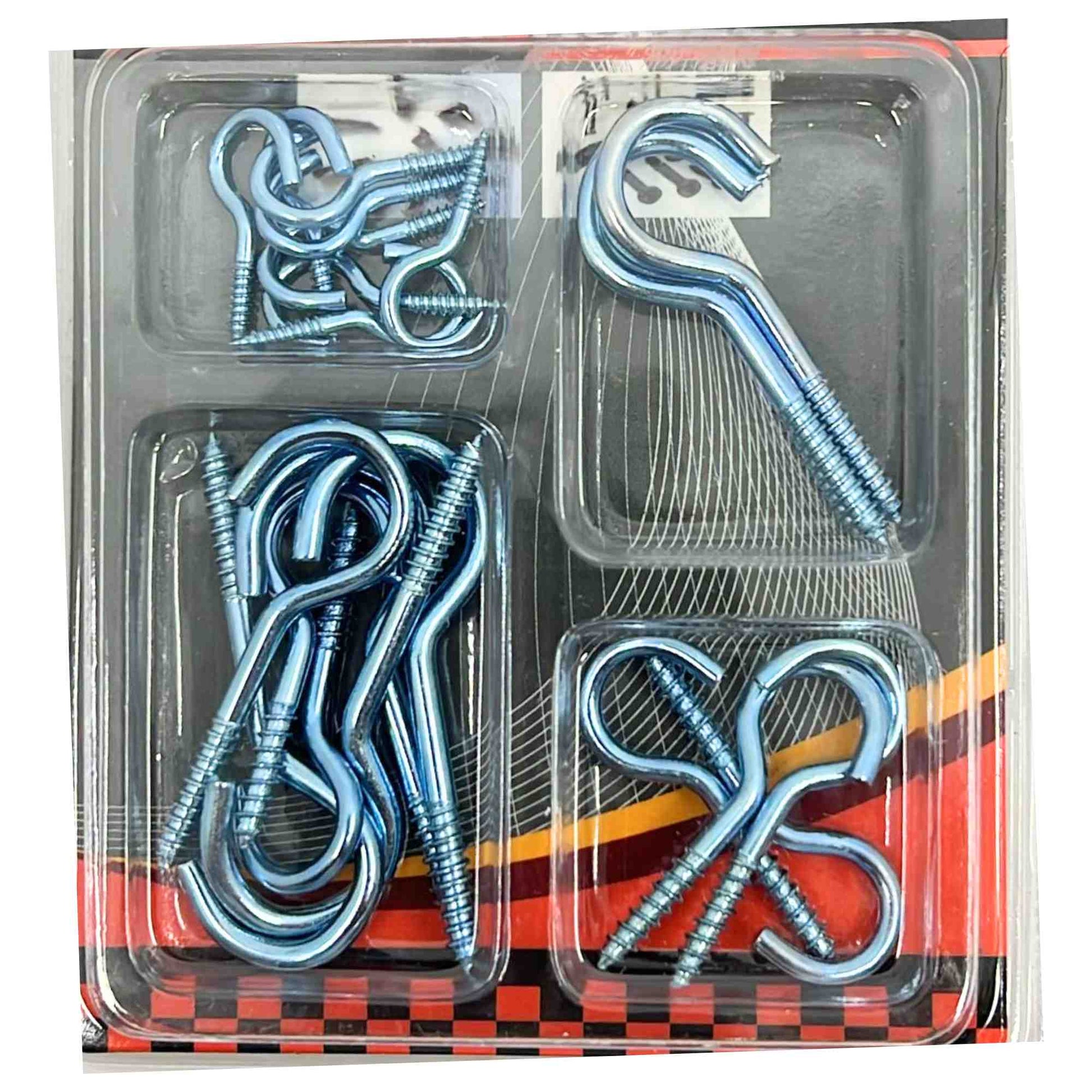 Sizes of Screw-In Ceiling Hooks