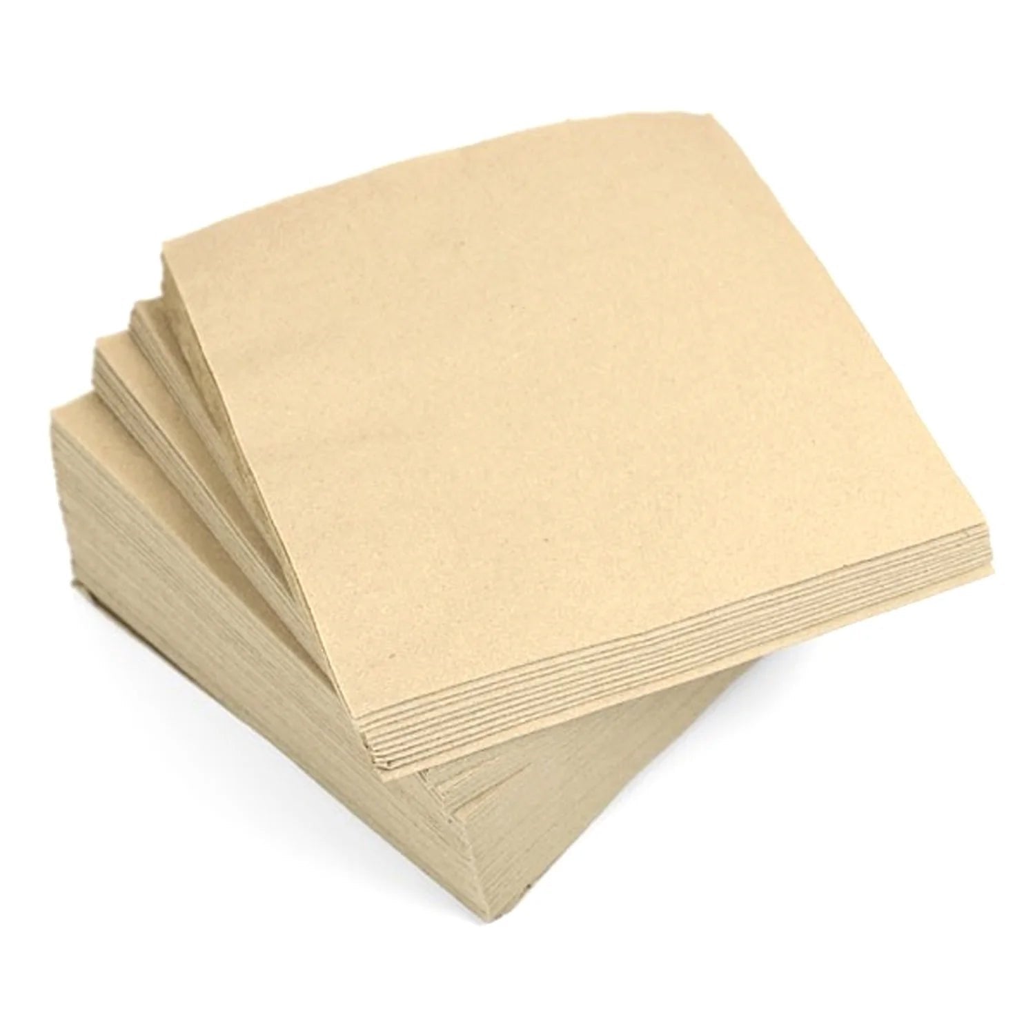 BAMBOO DISPOSABLE BEVERAGE NAPKINS 2 PLY: 40 Pack Party Tableware, Event Catalog,Napkins main product image