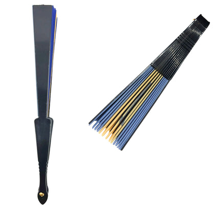  Barbados Flag Hand Folding Fan