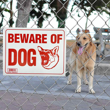 BEAWARE OF DOG Plastic Signage Sign-1CT