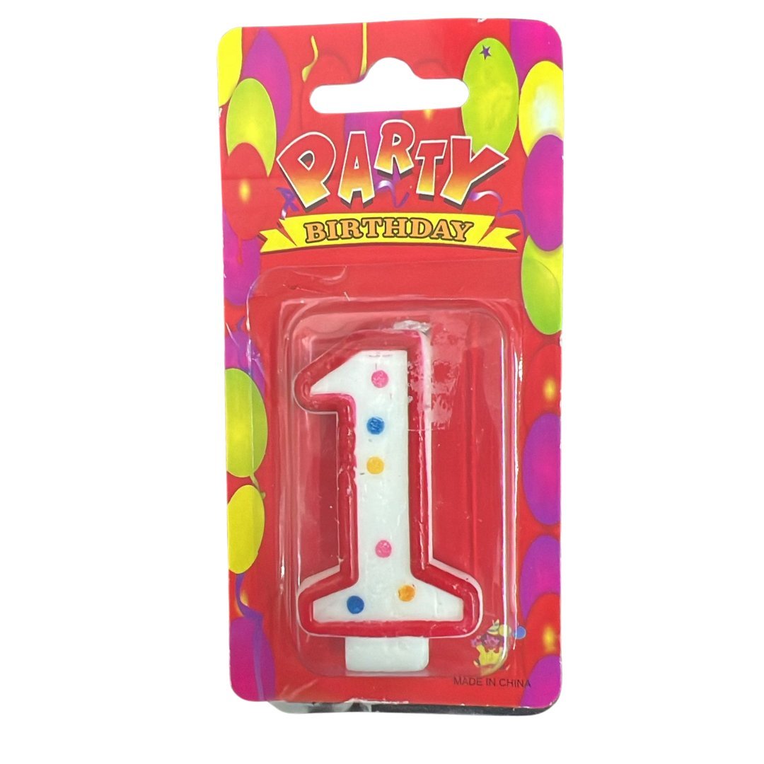 Birthday Number 1 Cake Candle: 1 Pack Birthday Candle Birthday Candle Birthdays main product image