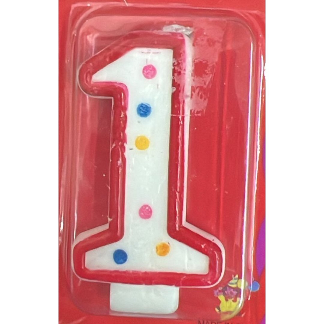 Birthday Number 1 Cake Candle: 1 Pack Birthday Candle Birthday Candle Birthdays product detail image