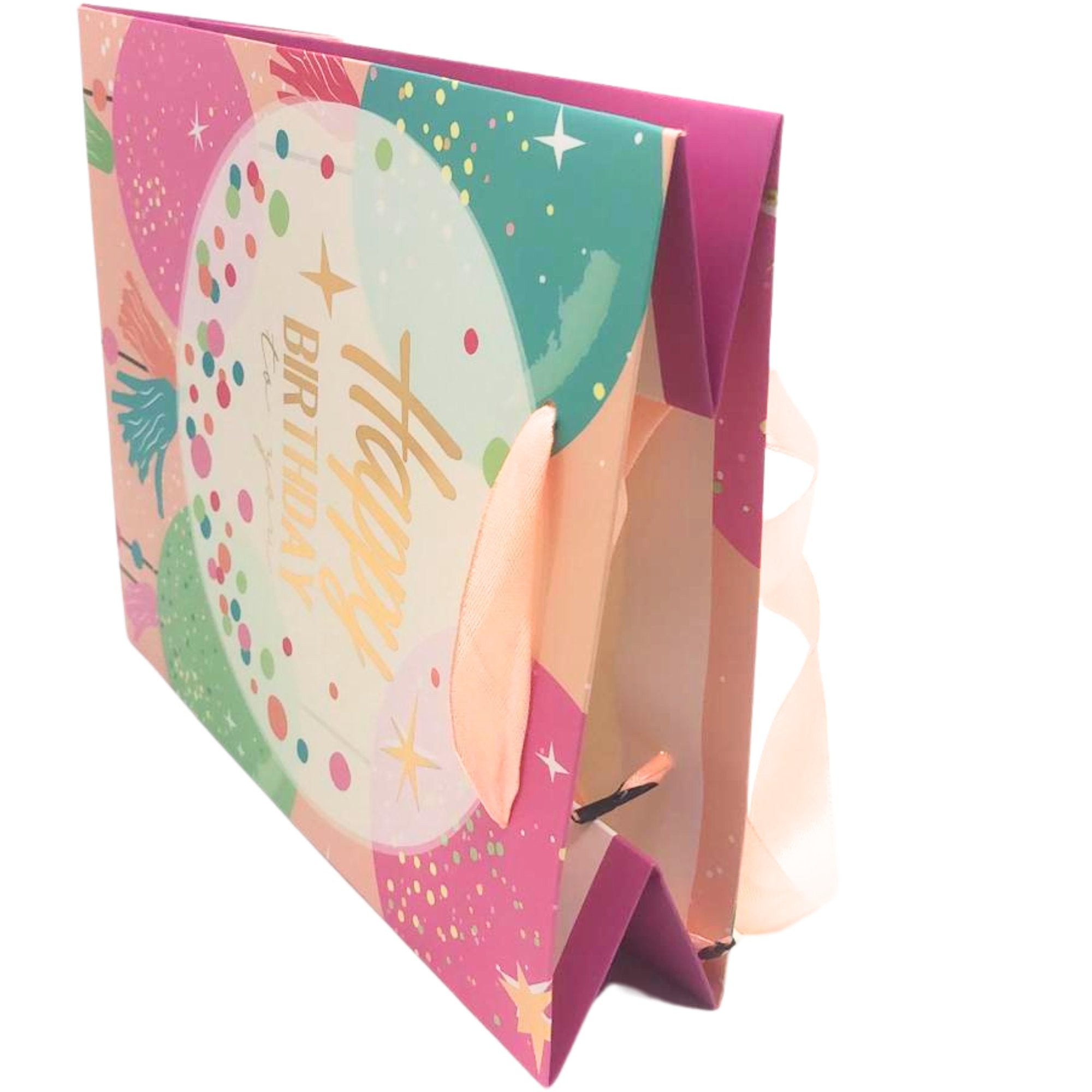Birthday Gift Bag Festive and Reusable Bag for Celebrating Special Moments: 1 Pack Gift Bags Party Bag lifestyle use image