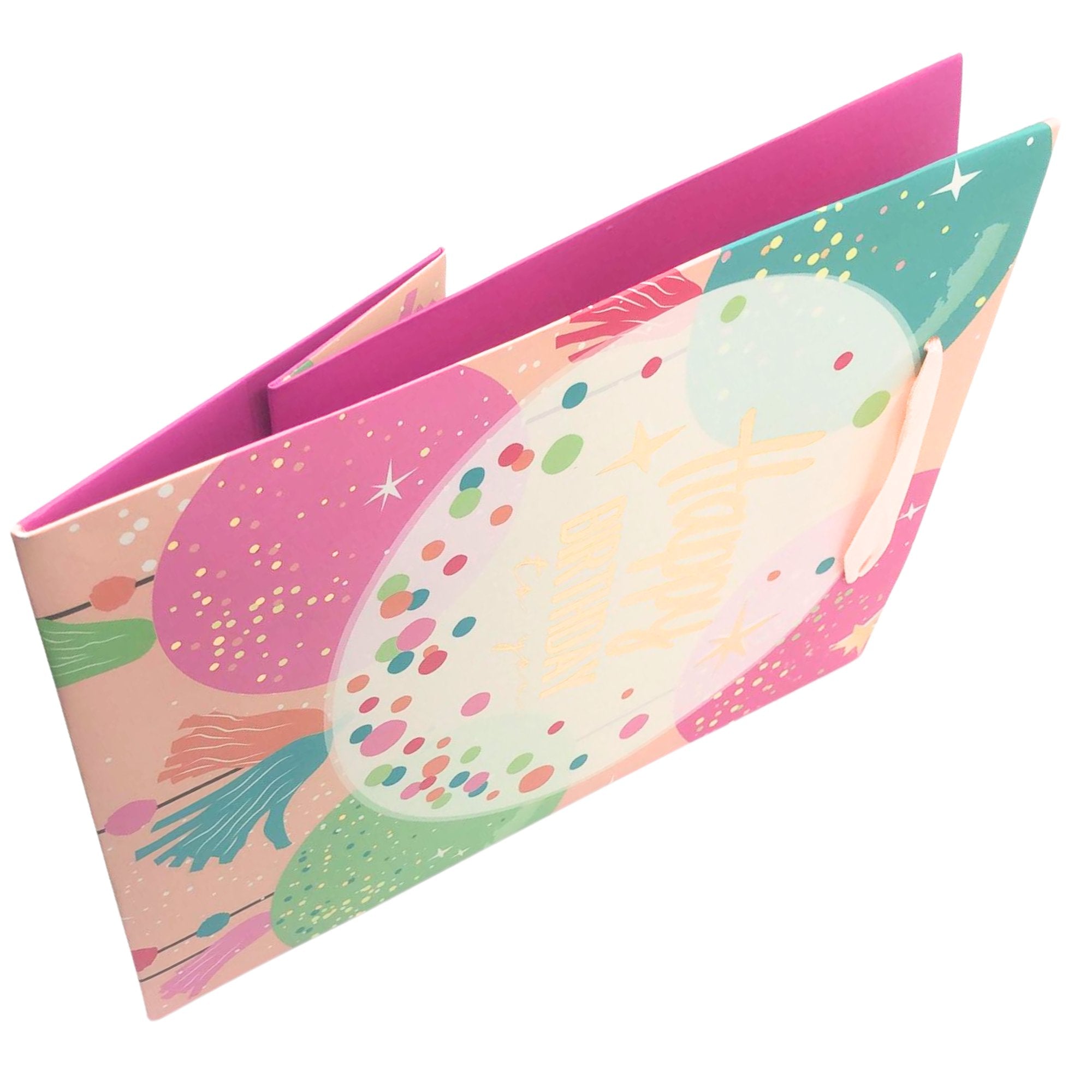 Birthday Gift Bag Festive and Reusable Bag for Celebrating Special Moments: 1 Pack Gift Bags Party Bag size and feature image