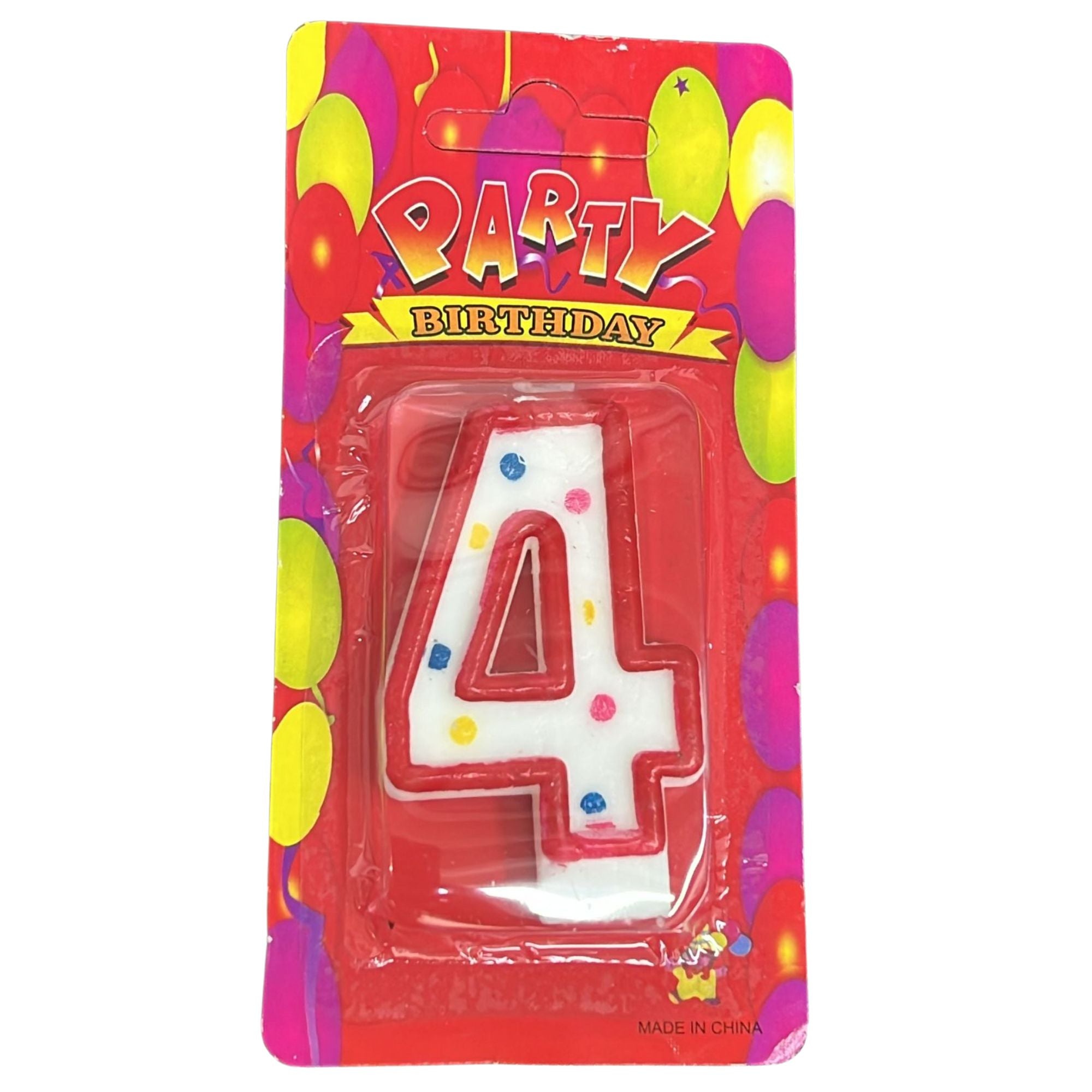 Birthday Number 4 Cake Candle: 1 Pack Birthday Candle Birthday Candle Birthdays main product image