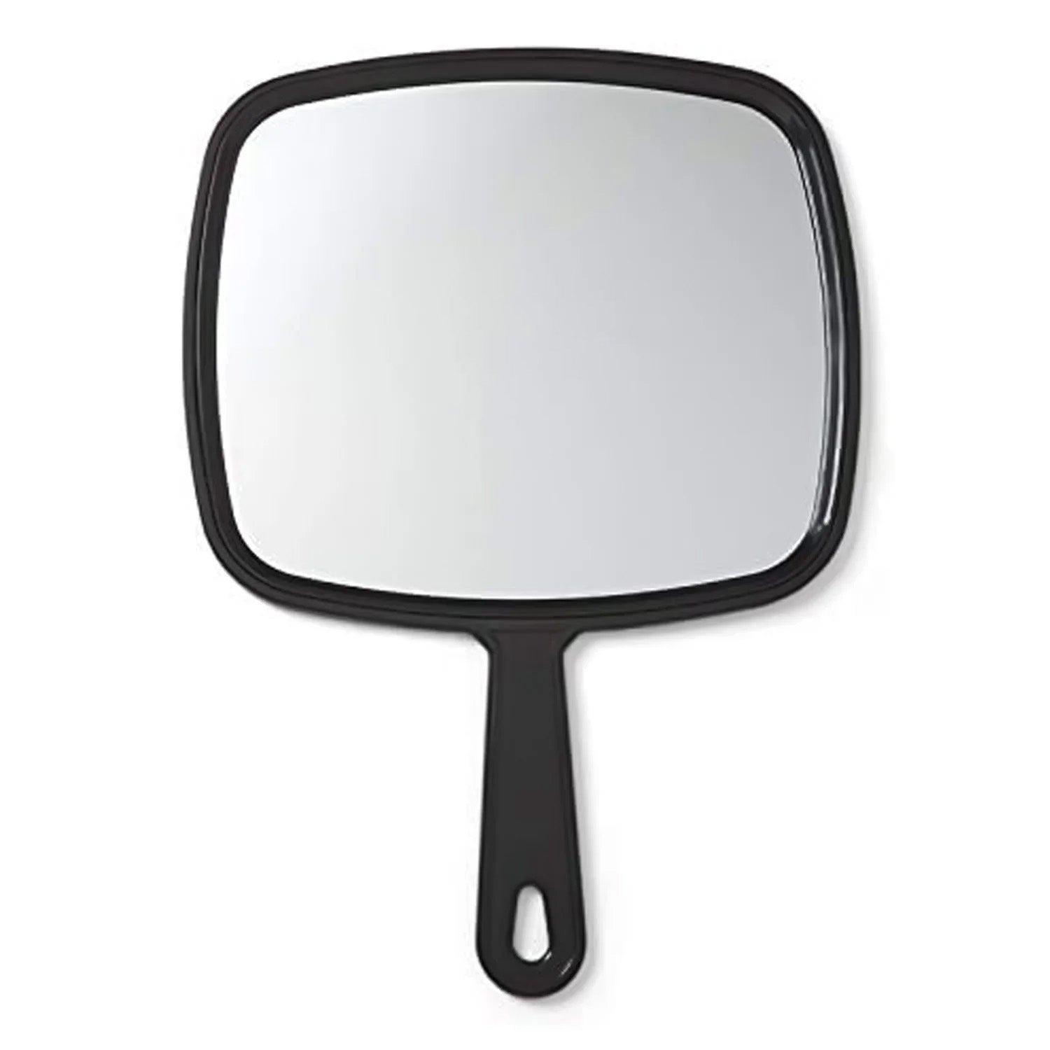 6.3" W x 9.6" L Hand Mirror, Black Handheld Mirror: 1 Pack Holidays Gift Tools main product image
