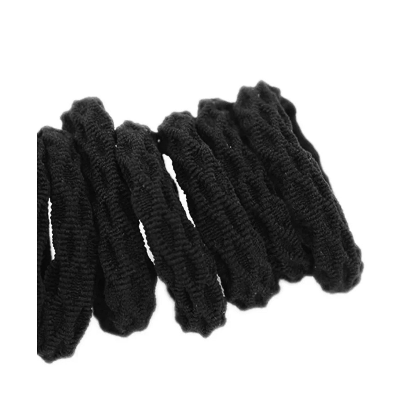 Elastic Black Stretch Hair Ties