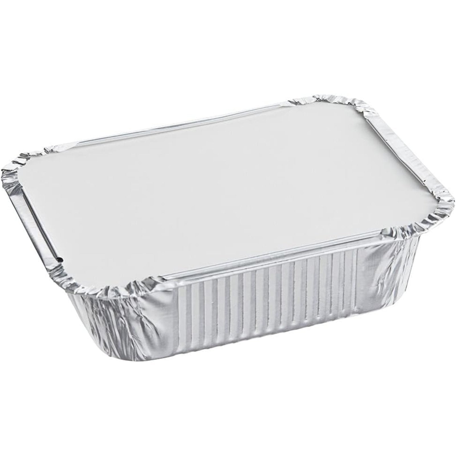 Board Lid For 1Lb Aluminum Oblong Pan 5.5" x 4": 10 Pack Oblong Pans & Lids Aluminum Baking product detail image