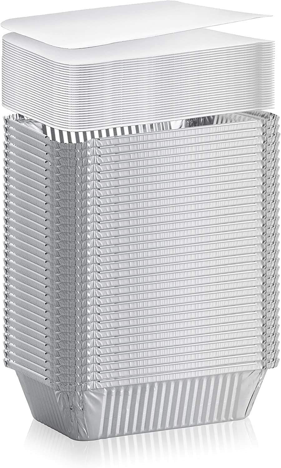 Board Lid For 5Lb Aluminum Oblong Pan 9.5" x 7": 6 Pack Oblong Pans & Lids Aluminum Baking product detail image