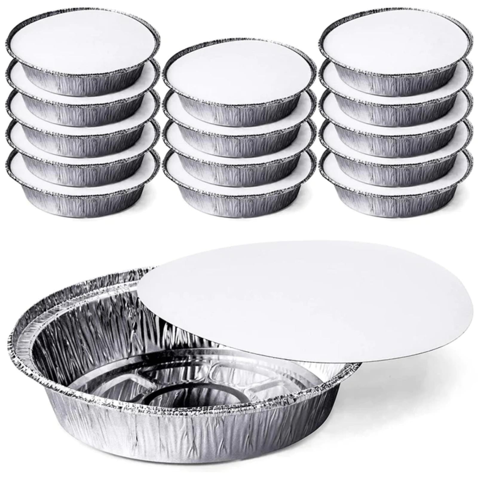 Board Lids for 7" Aluminum Round Pan: 10 Pack Round Pans Aluminum Baking size and feature image