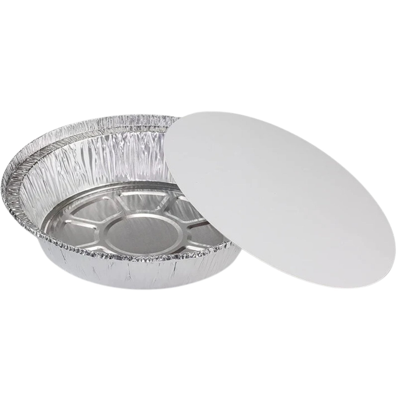 Board Lids for 7" Aluminum Round Pan: 10 Pack Round Pans Aluminum Baking lifestyle use image