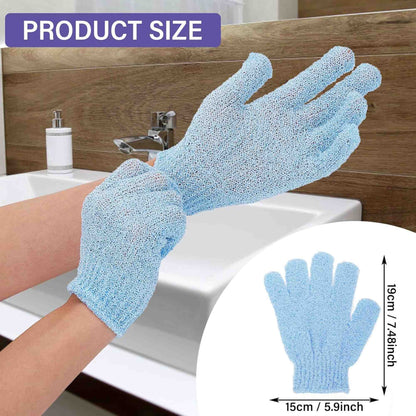 Luxury Bath Exfoliating Mitts Scrub Gloves