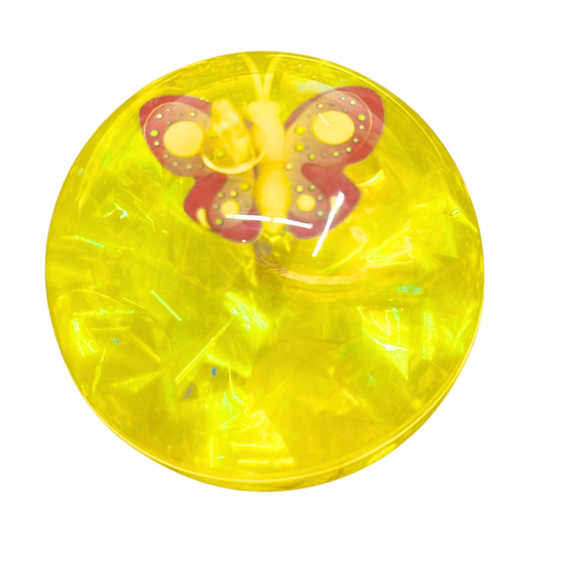 Assorted Bouncy Crystal Balls with Ring String | Colorful Light-Up Bouncy Balls for Kids' Active Play