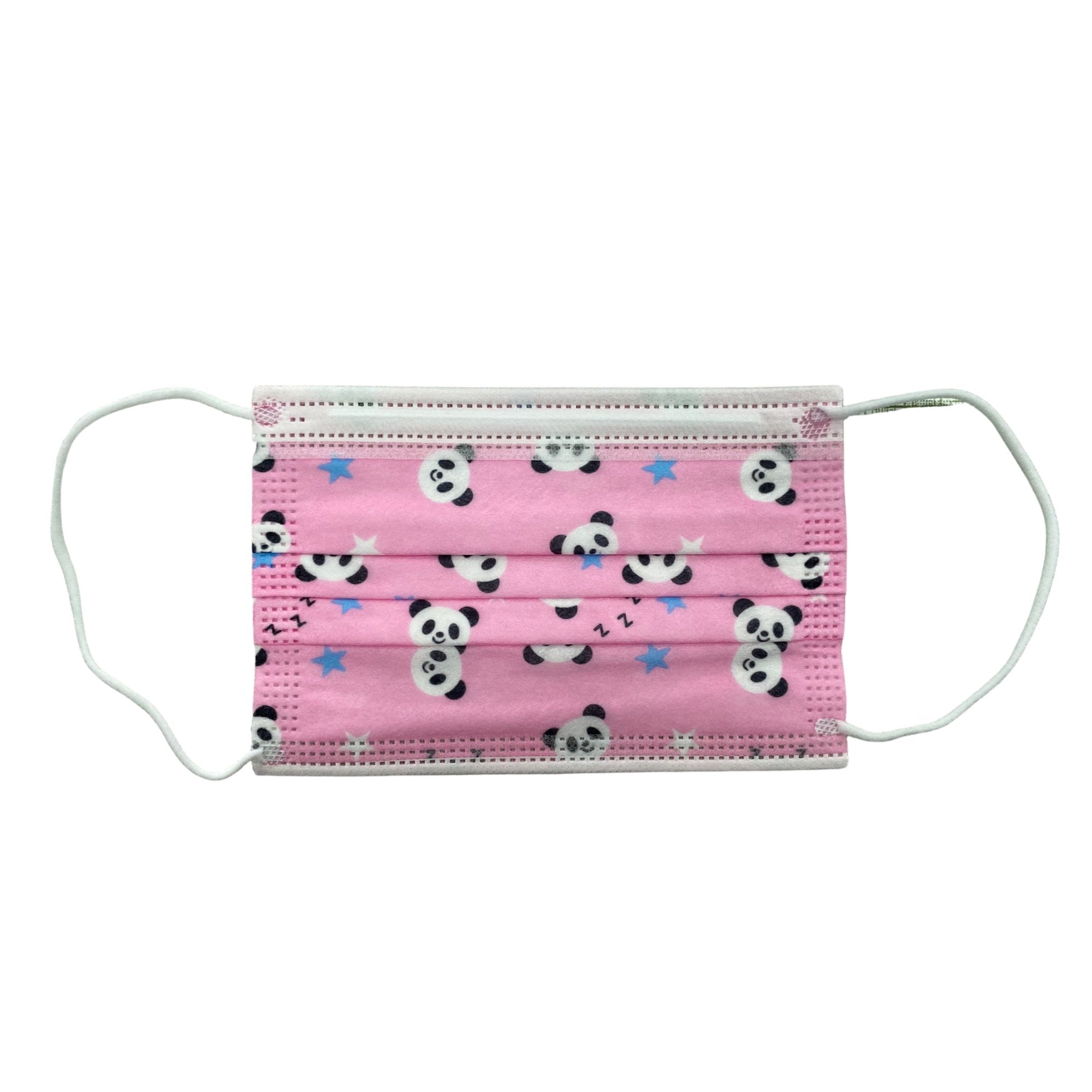 Panda Print Kids 3 Layer Face Masks: 10 Pack Personal Care Safety product image 6