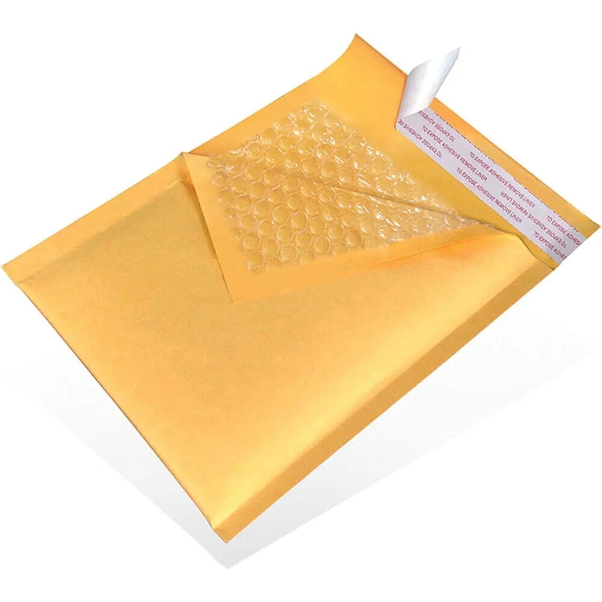 7X7 inches Brown Self Sealing Padded Bubble Mailer Envelopes: 3 Pack Packing Materials Envelop School product image 5