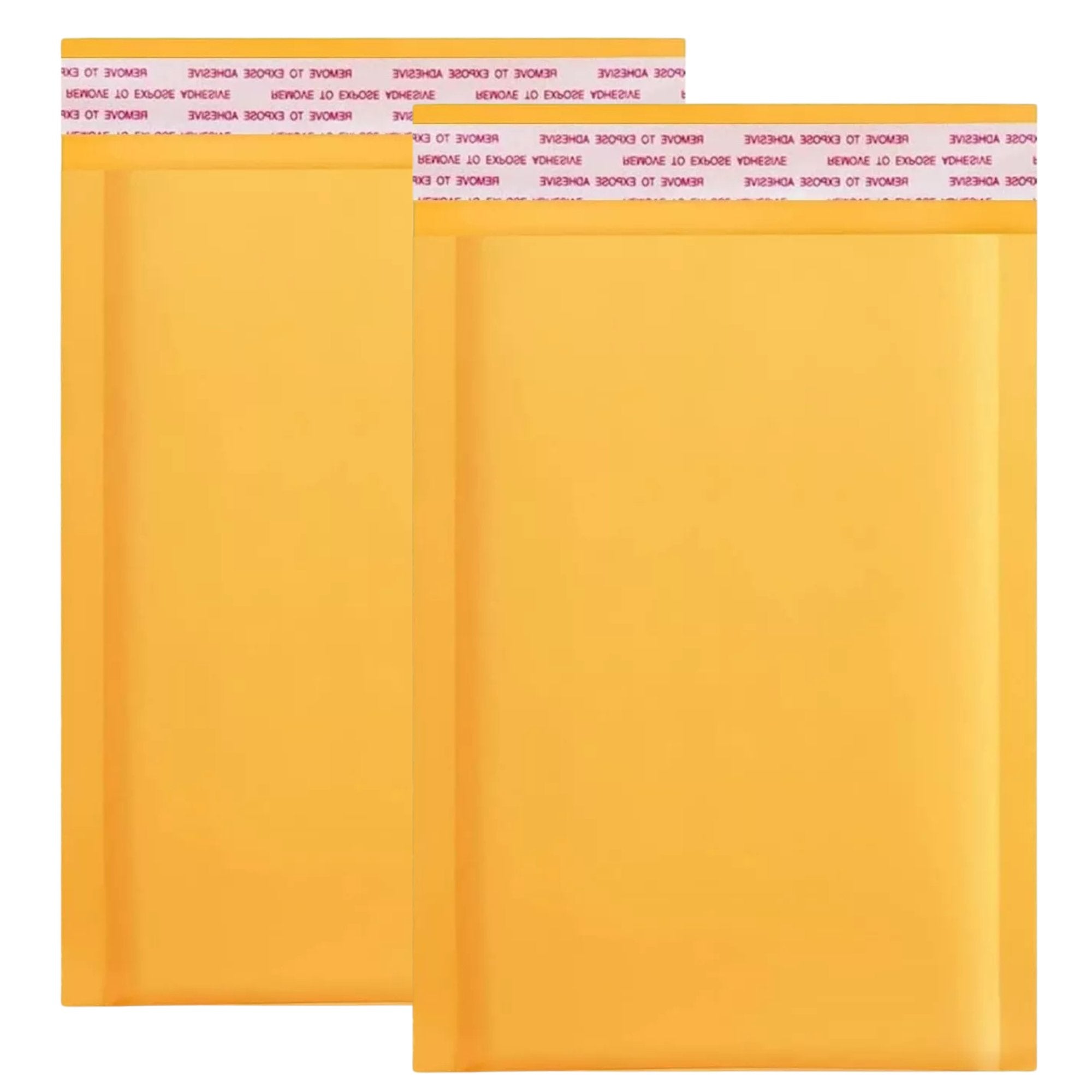 9.5x13.5 in Brown Self Sealing Padded Bubble Mailer Envelopes: 2 Pack Packing Materials Envelop School main product image
