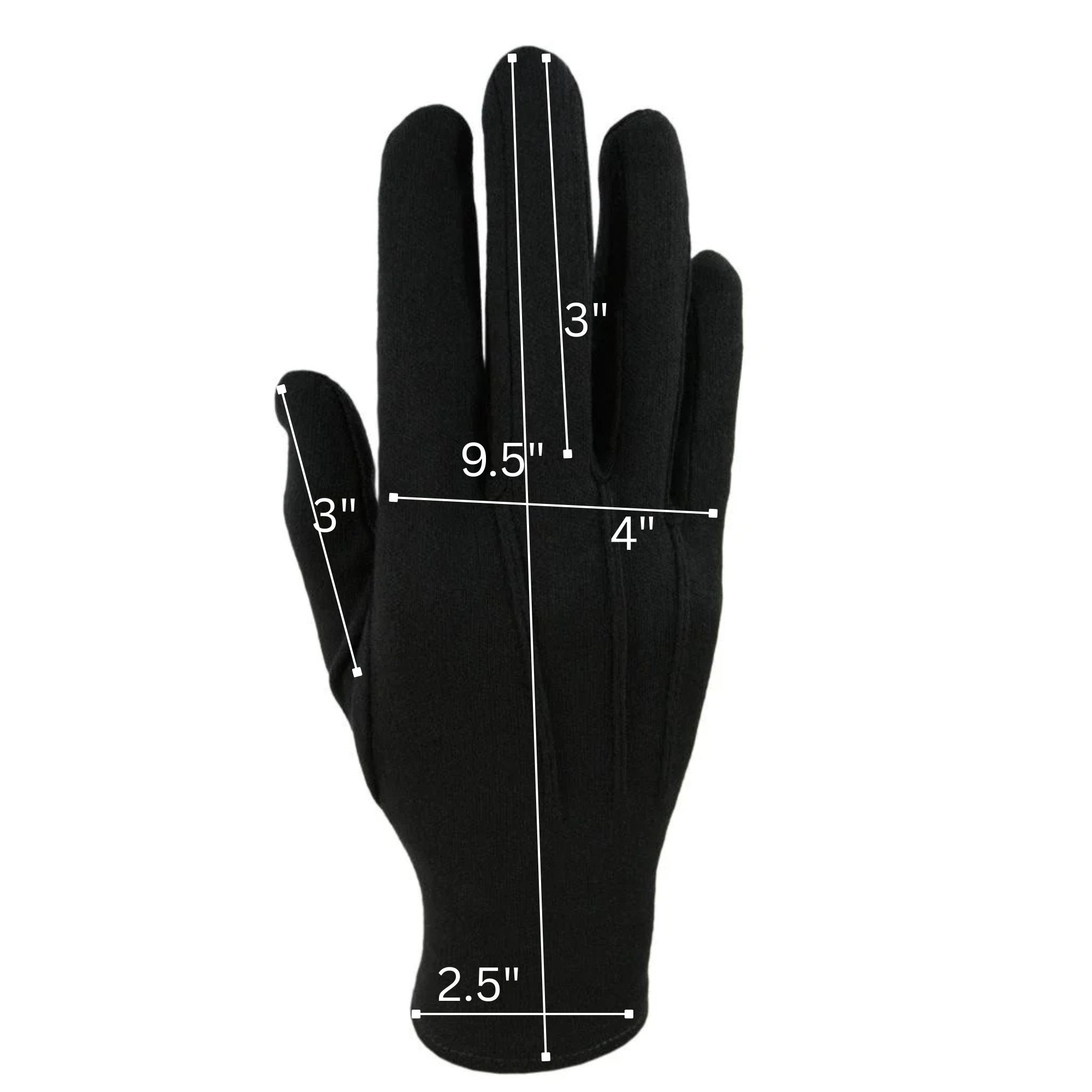 Fuchuang Black working Gloves: 1 Pair Fuchuang Gloves Maintenance product detail image