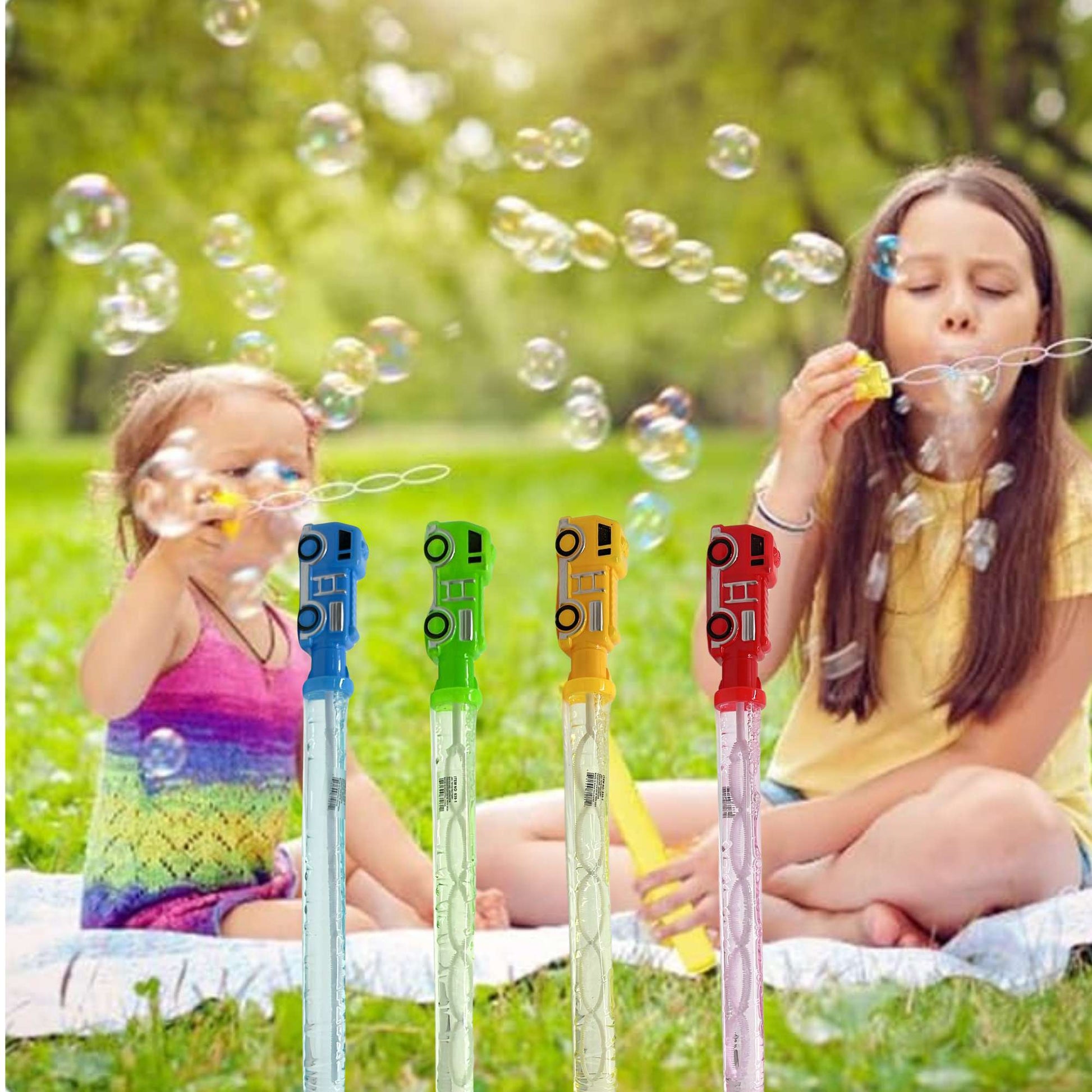 14.5" Big with Fun Car Handle Bubble Wand