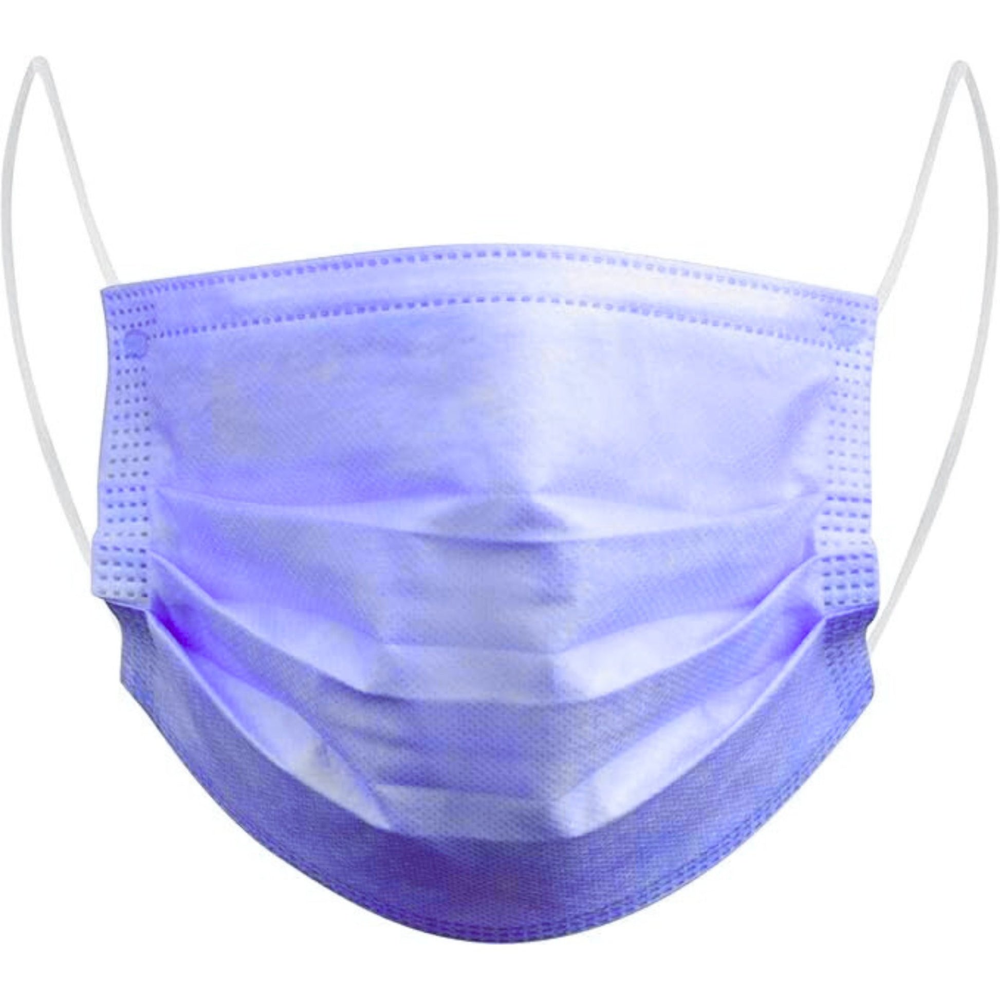 Disposable 3-Ply Face Masks with Elastic Earloops