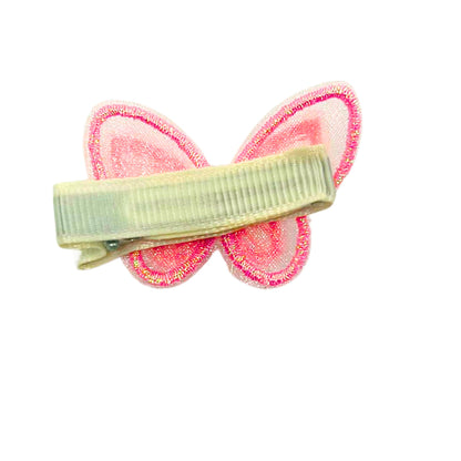 Stylish Fabric Butterfly Hair Clips