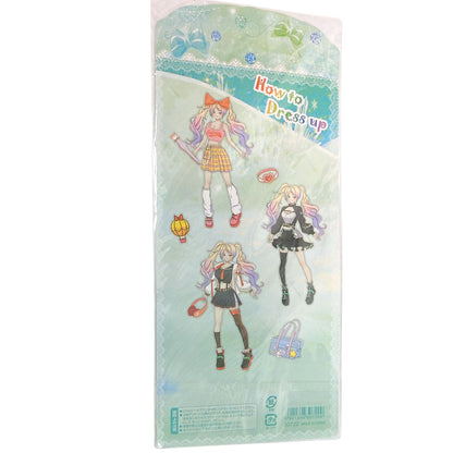 Changing Clothes Pretty Girl Stickers