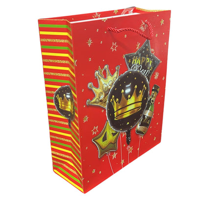 Bright Colorful Happy Birthday Gift Bag