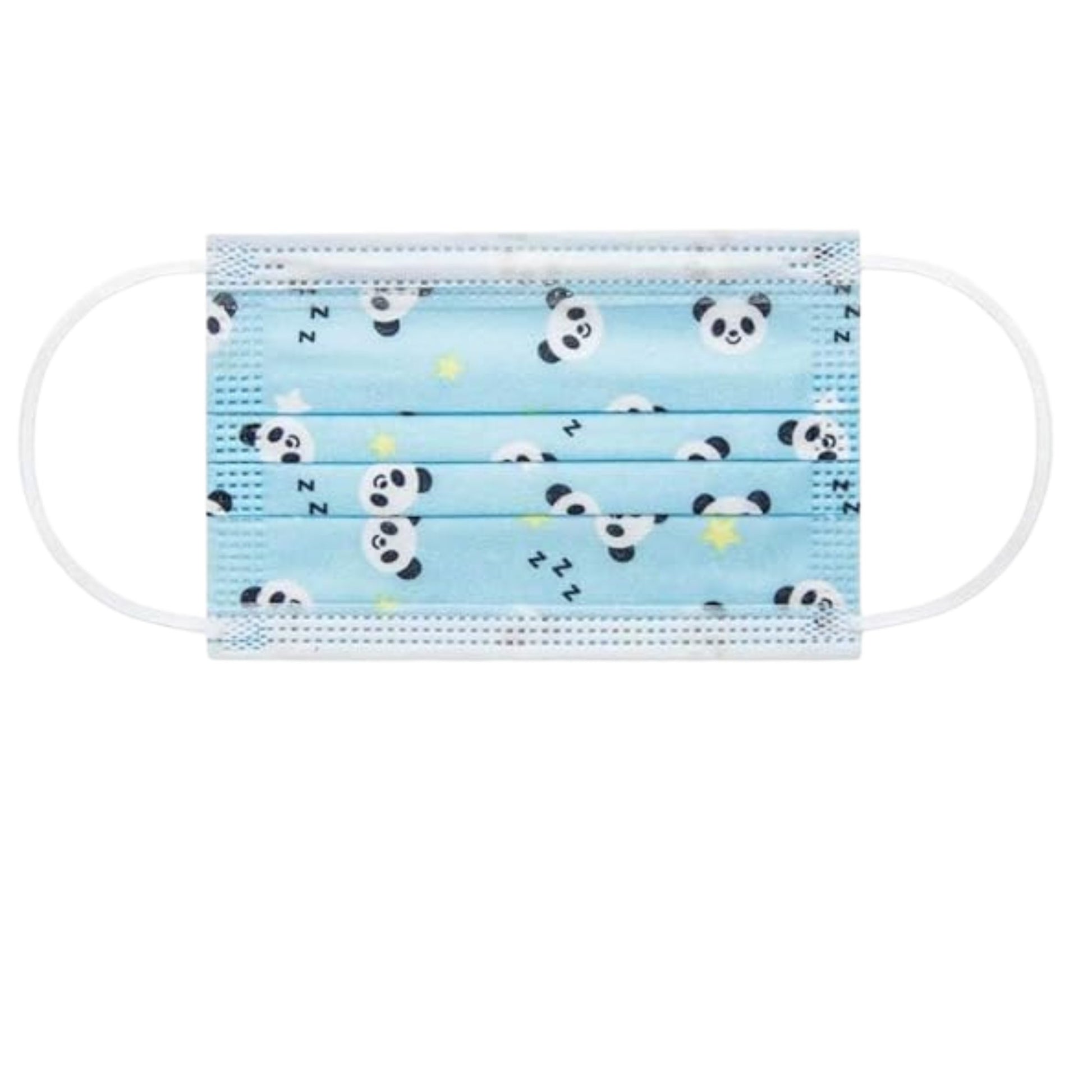 Panda Print Kids 3-Layer Face Masks