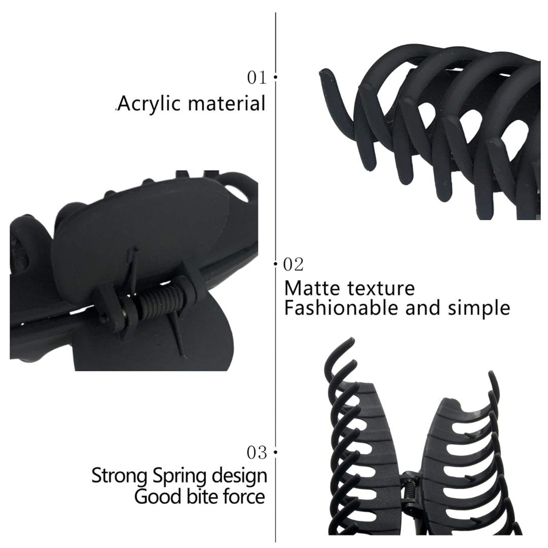 4.3" Claw Clip Hair Clip:1CT Hair Clipper & Trimmer Accessories lifestyle use image
