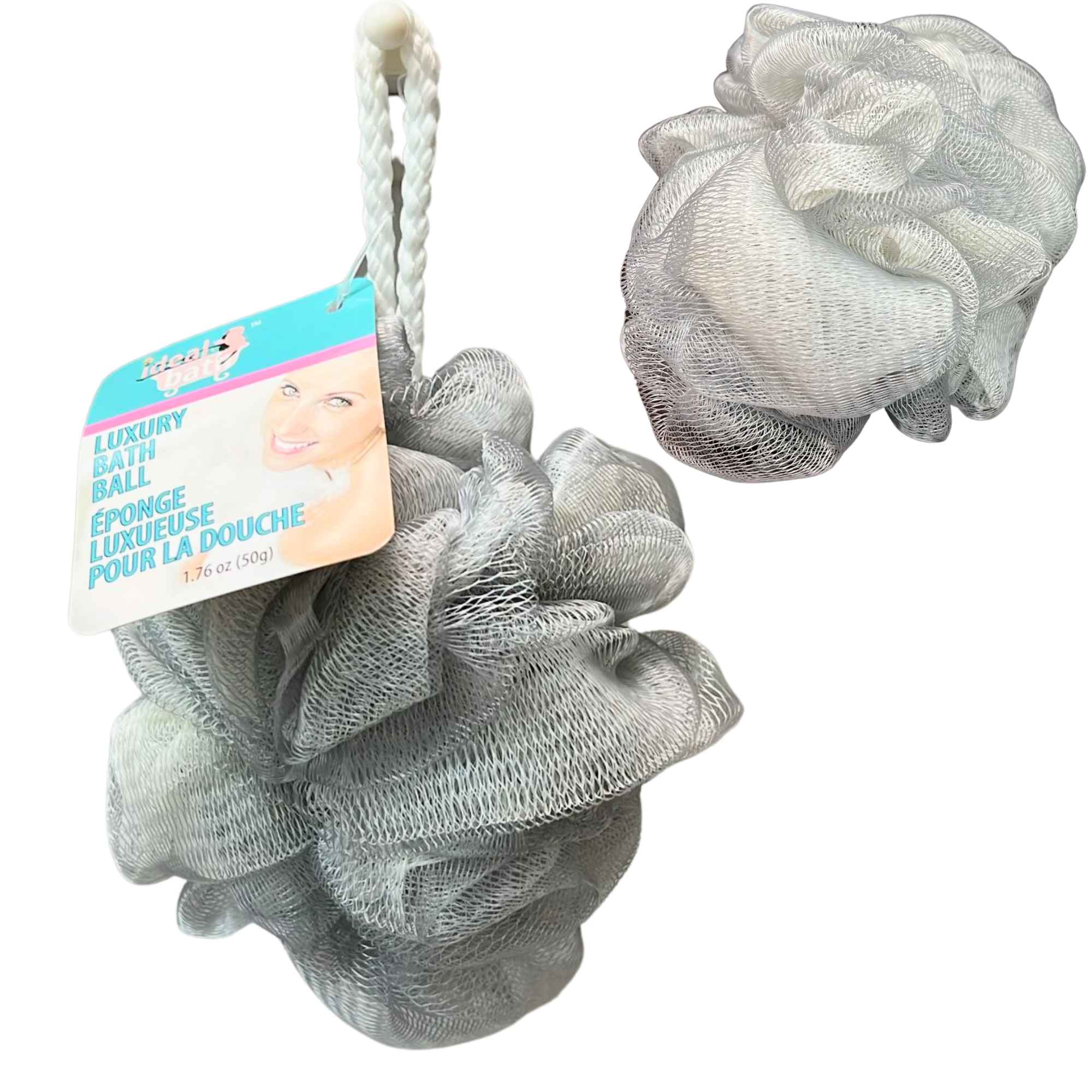 1.76 oz Lofah Mesh Body Scrubber/Bath Sponge:1 Pack Bath Sponges & Loofahs Bath Essentials Bathroom product image 5