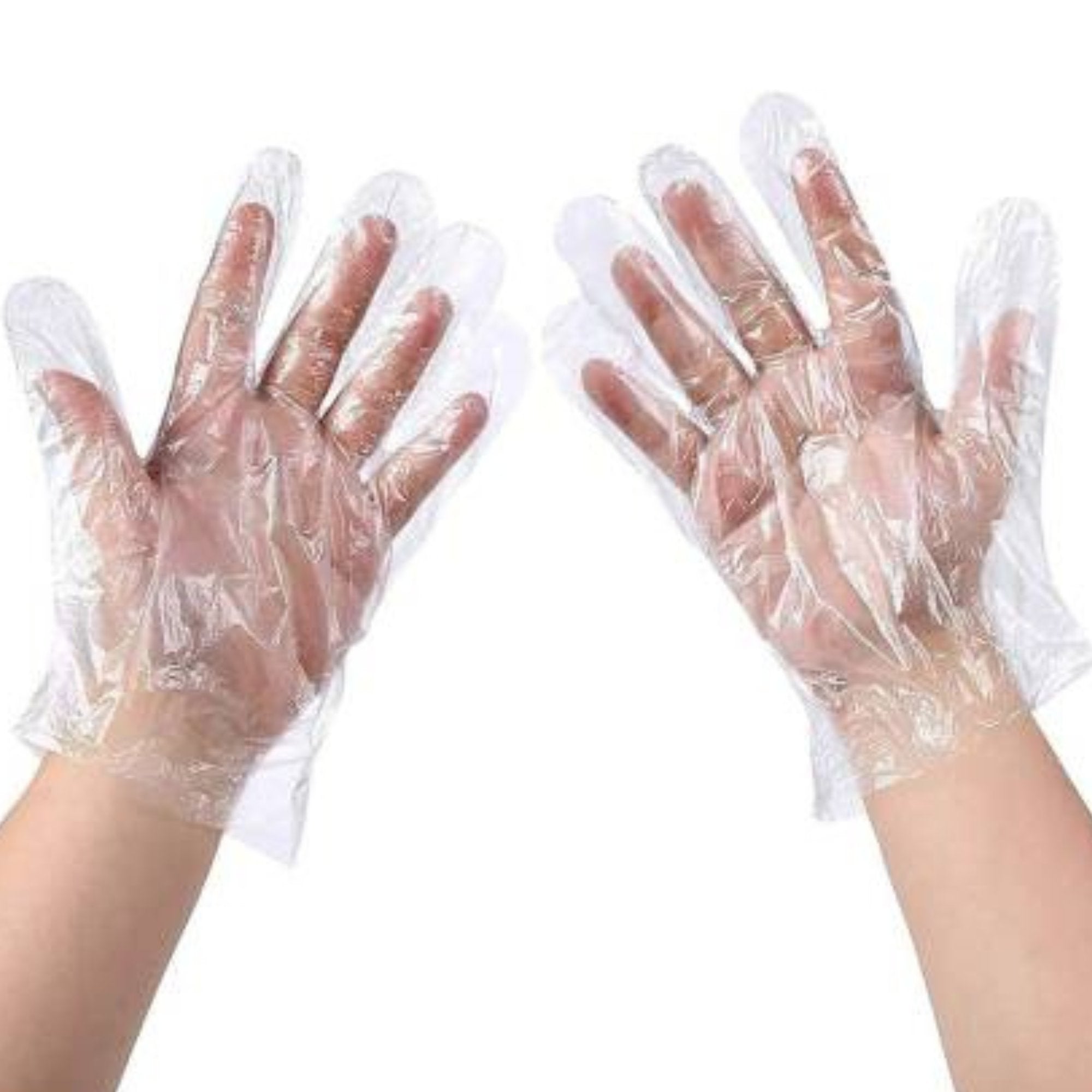 Large Disposable Plastic Gloves: 50 Pair Cleaning Gloves size and feature image