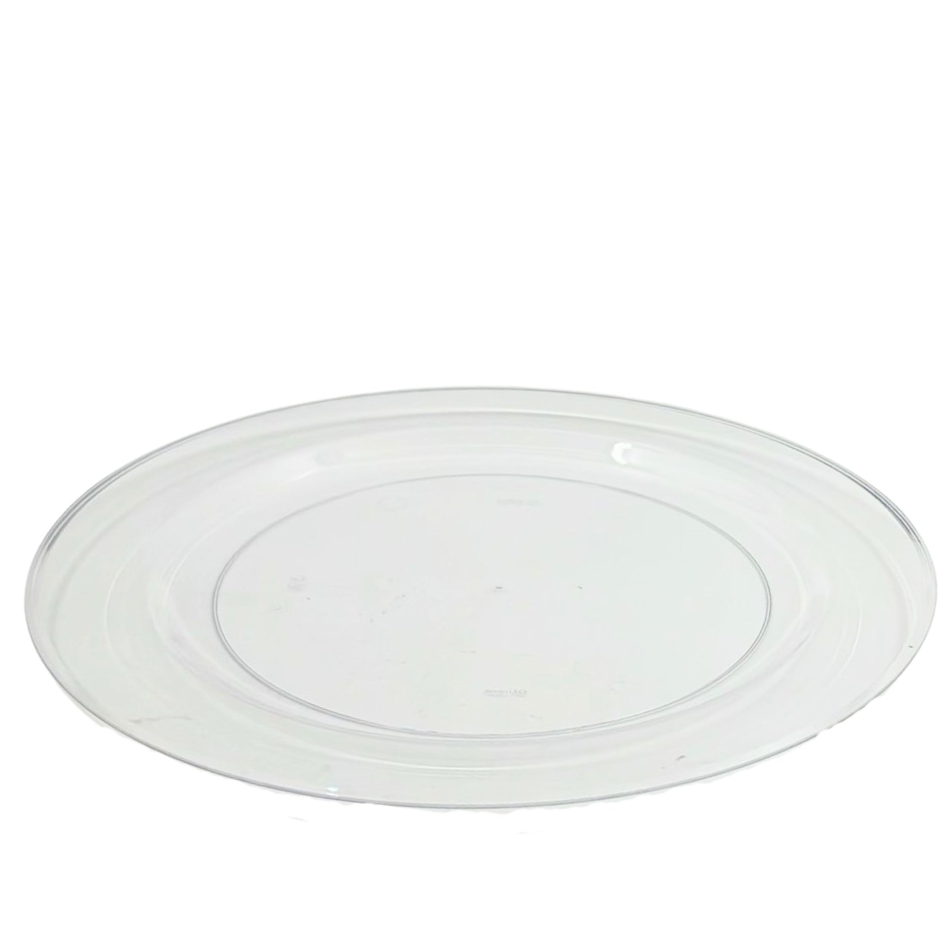 Clear Magnificence Heavy weight Plastic Dinner Plate