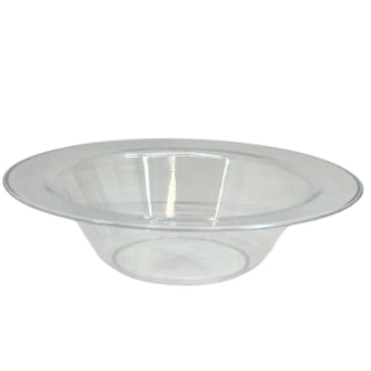  Clear Magnificent Heavyweight Plastic Bowls