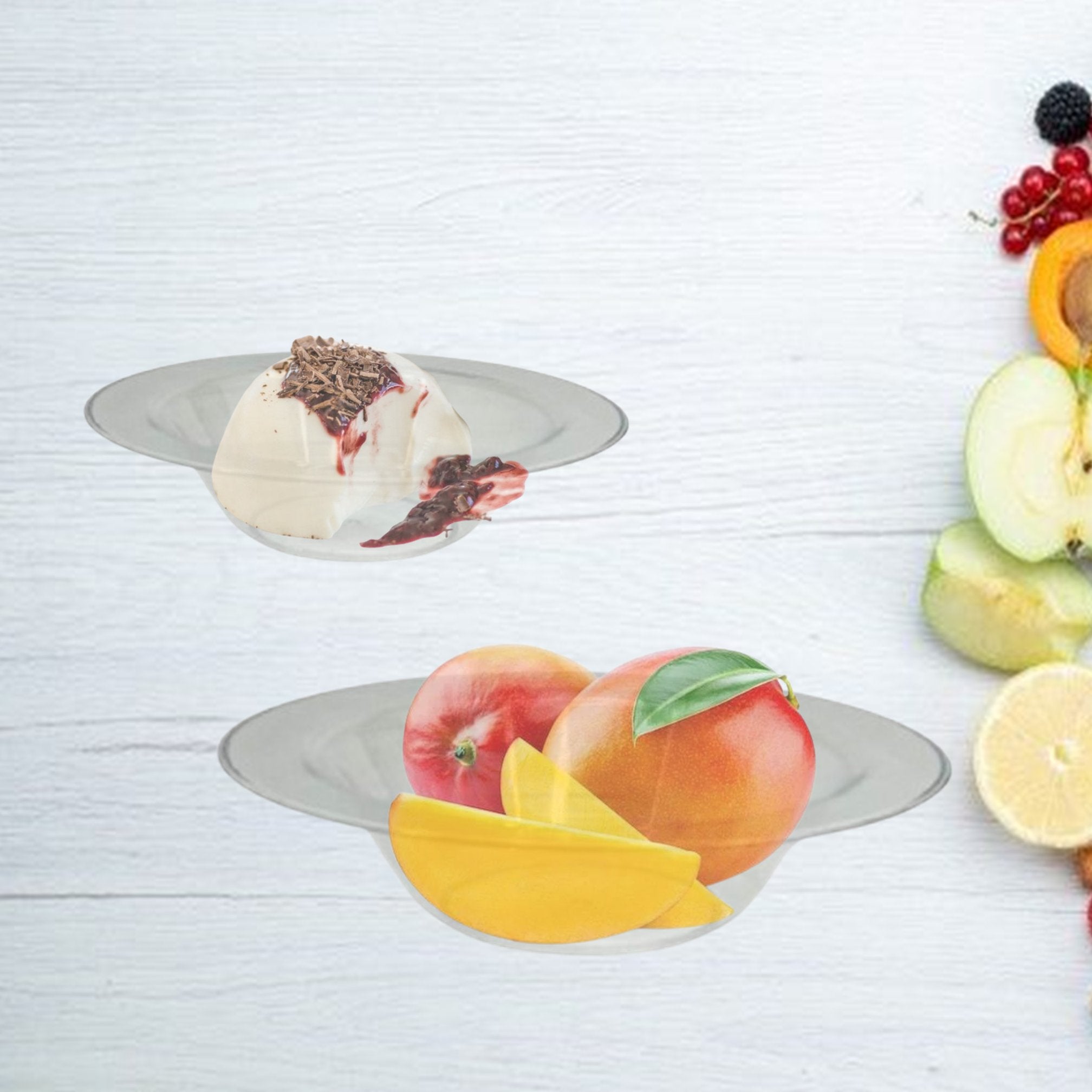 14oz Clear Magnificent Heavyweight Plastic Bowls: 4 Pack Kitchen Catalog,Dispoable Bowls size and feature image