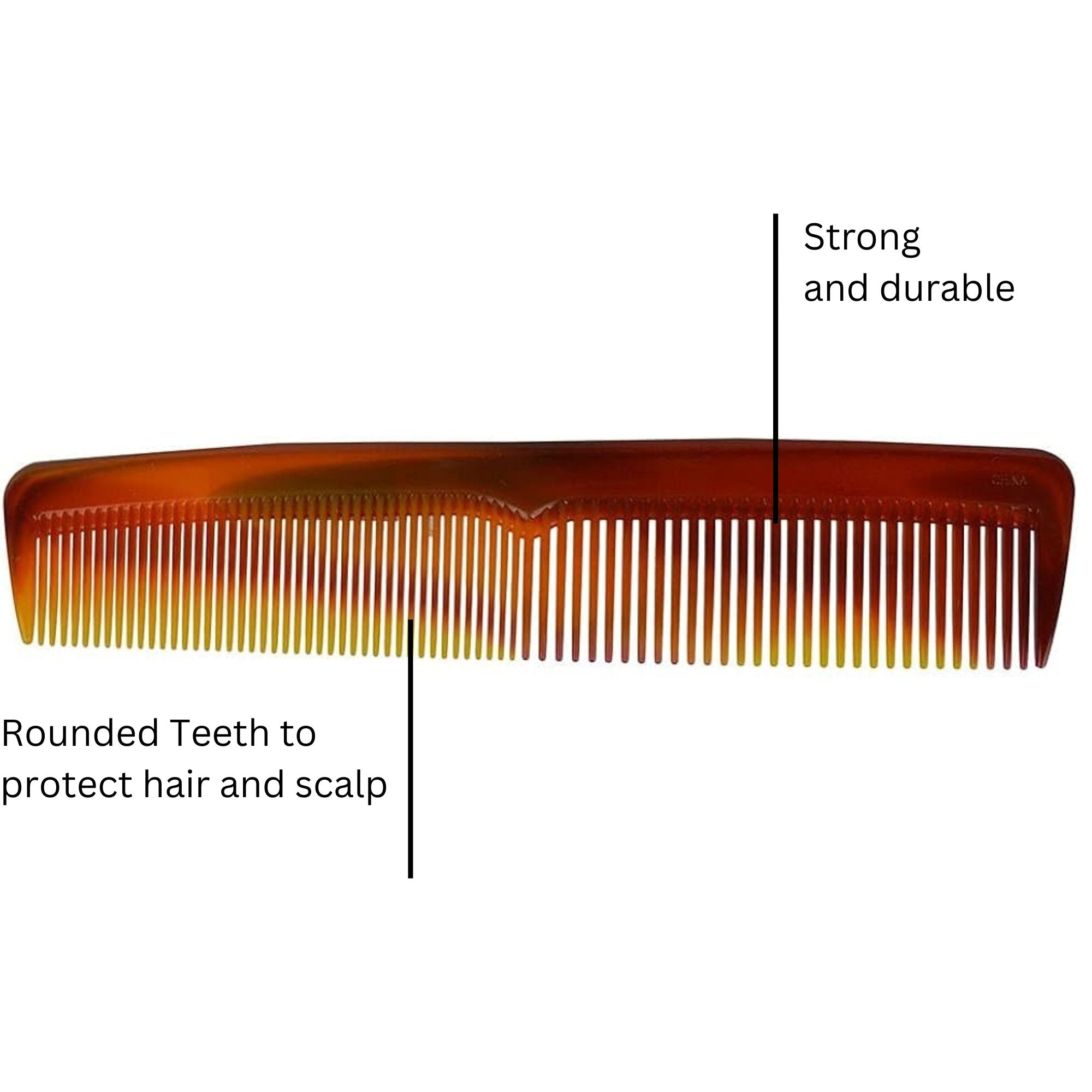 7.5 Inch Professional Styling Comb: 1 Pack Hair Combs size and feature image
