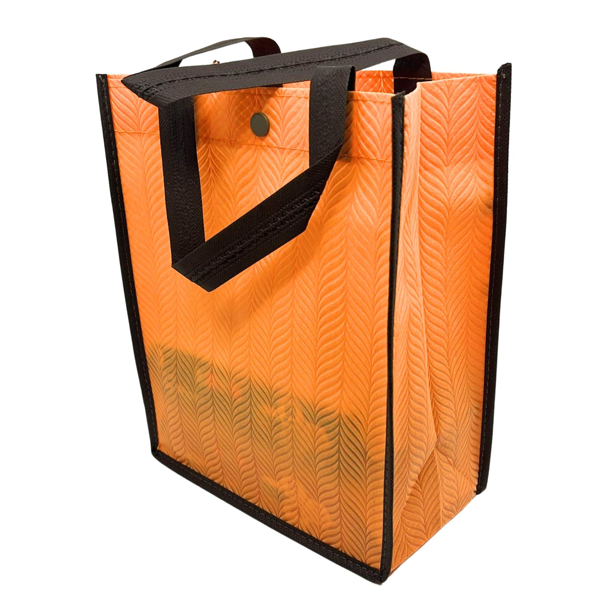 Reusable Fabric Gift Bag with Double Pockets and Safety Button