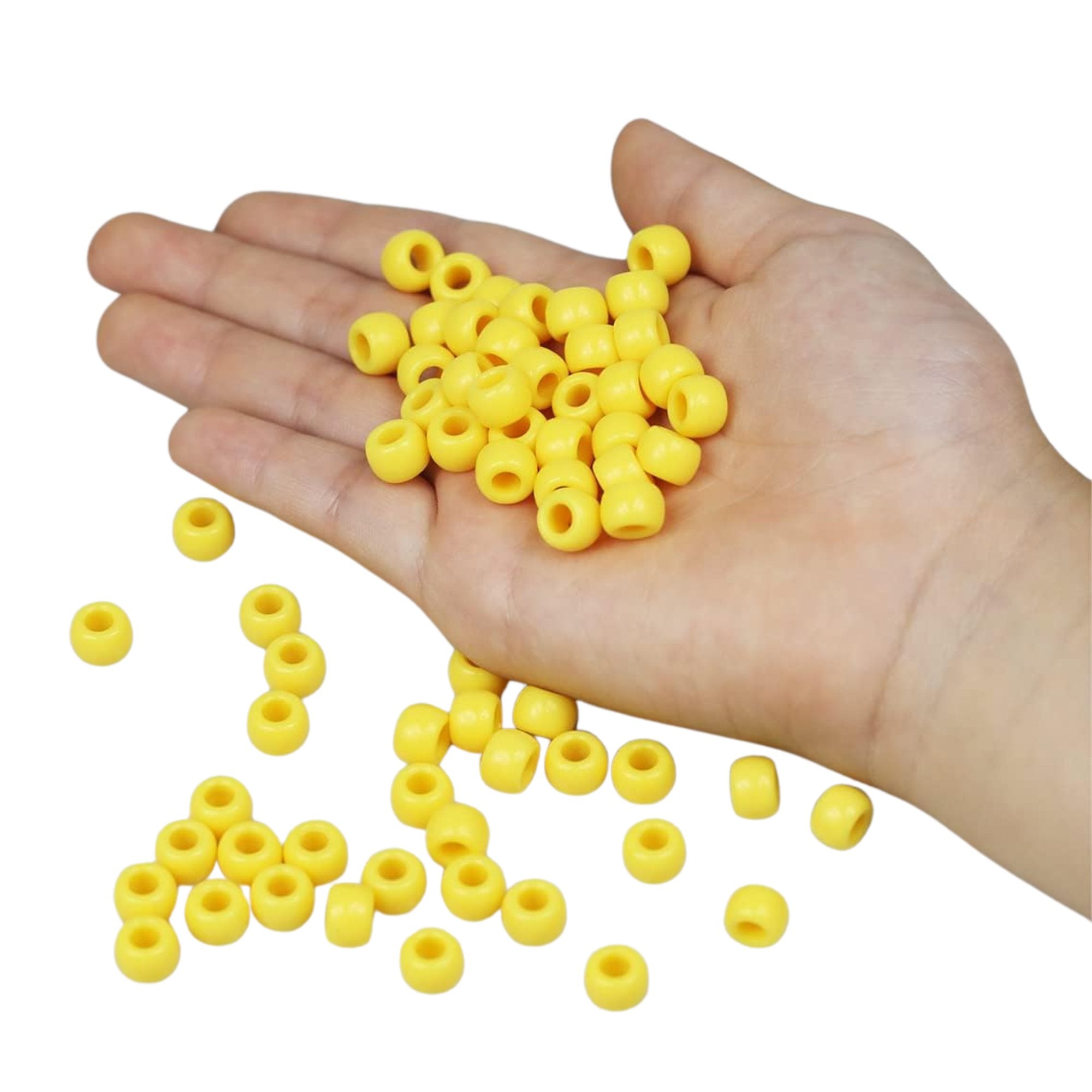 Deluxe Large yellow Bead Kit: 50 Pack Bead kit DIY size and feature image