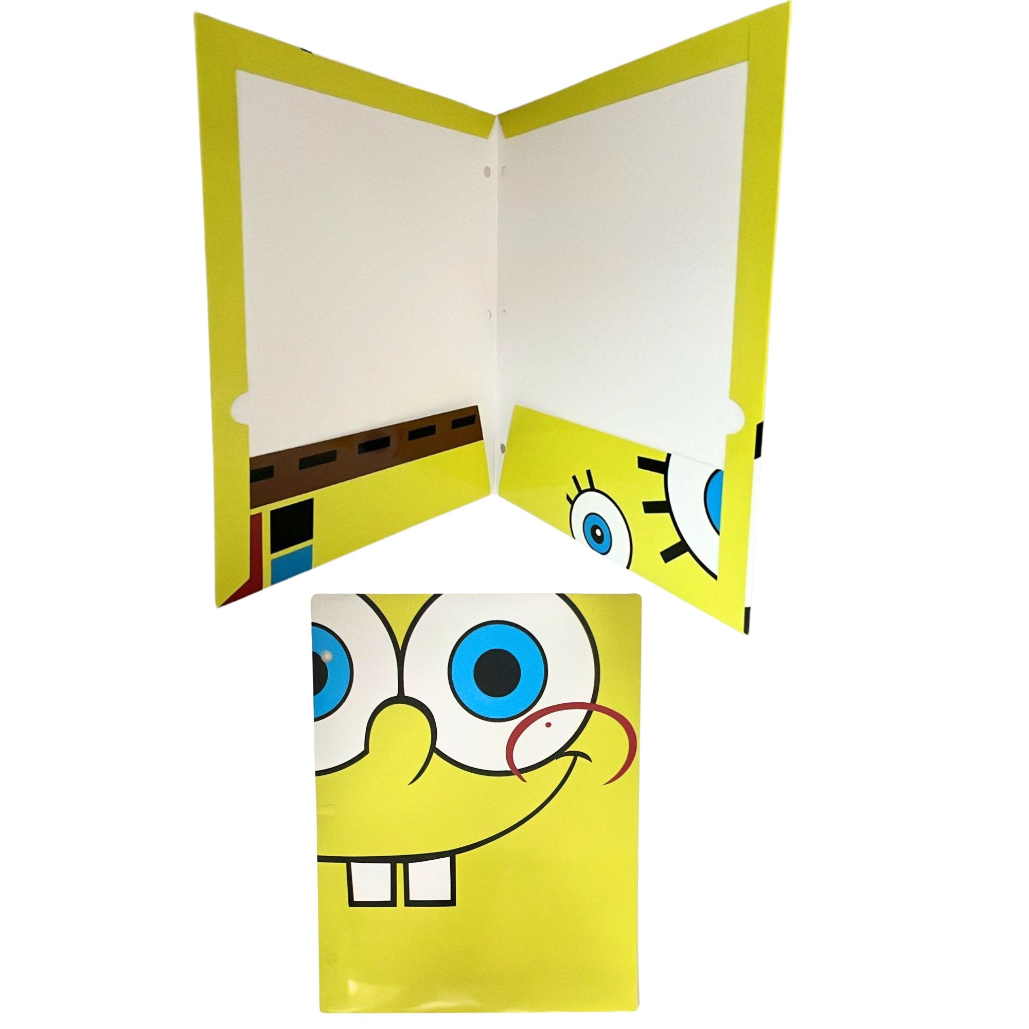 Sponge Bob 12"x9" Pocket File Folders: 1 Pack Pocket Folders size and feature image