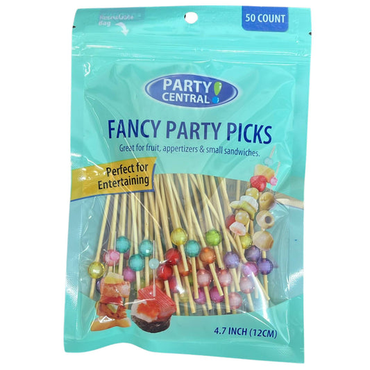 Colorful Pearl Cocktail Picks