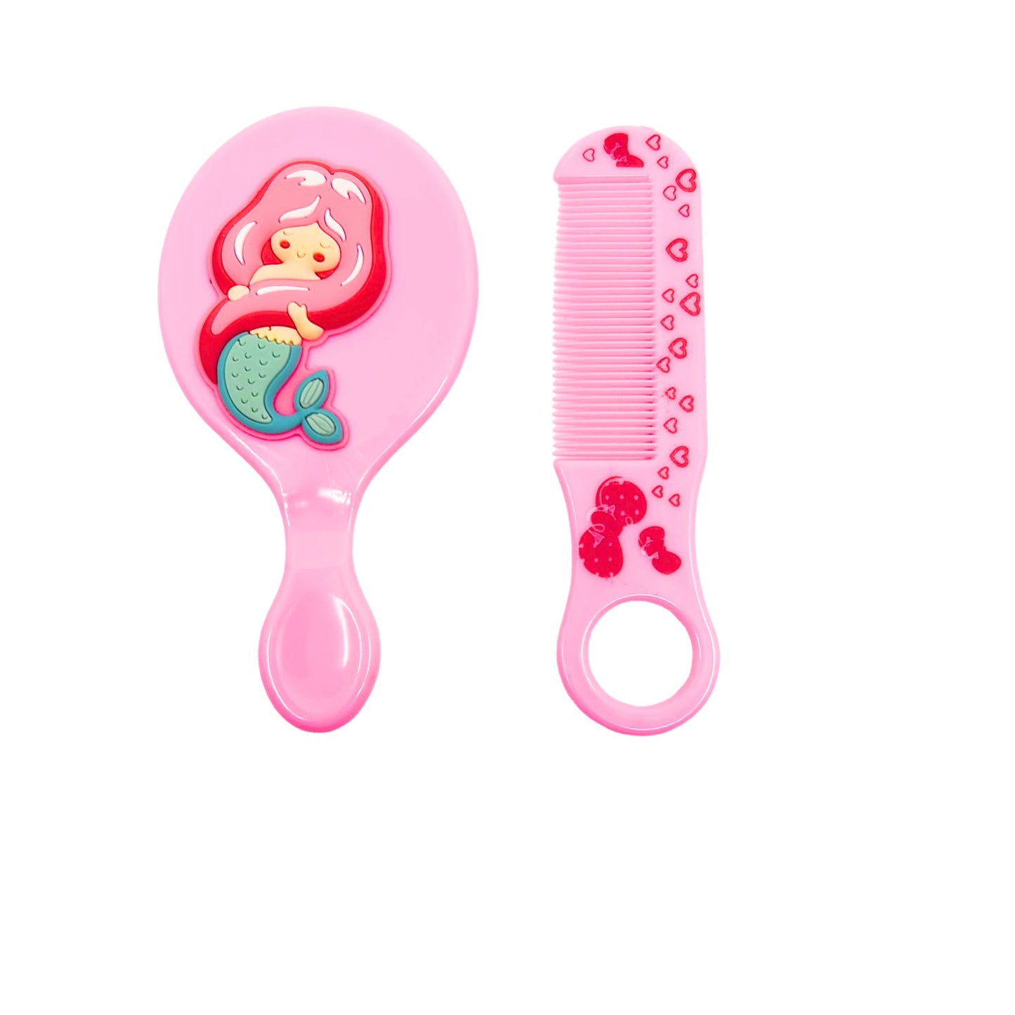 Comb and Mirror Set – Compact Grooming Essentials for Daily Touch-Ups