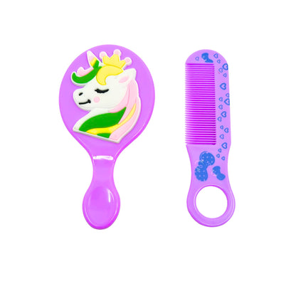 Comb and Mirror Set – Compact Grooming Essentials for Daily Touch-Ups