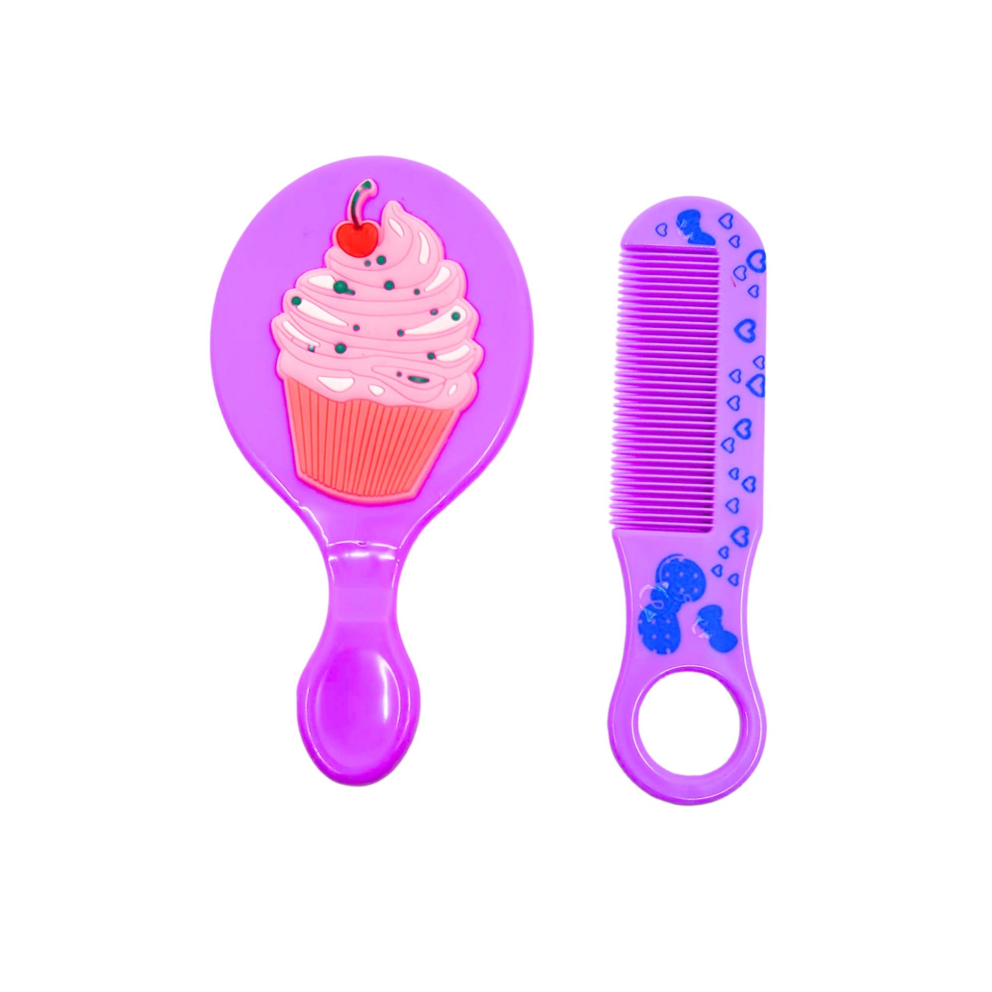 Comb and Mirror Set – Compact Grooming Essentials for Daily Touch-Ups