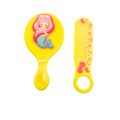 Comb and Mirror Set – Compact Grooming Essentials for Daily Touch-Ups