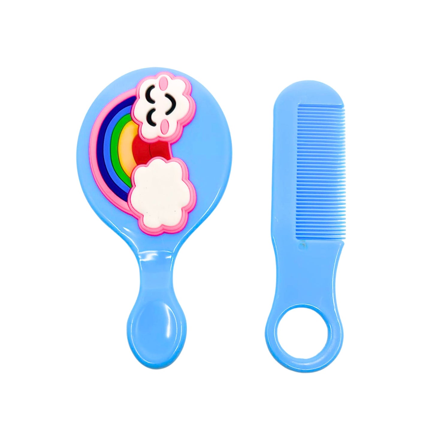 Comb and Mirror Set – Compact Grooming Essentials for Daily Touch-Ups