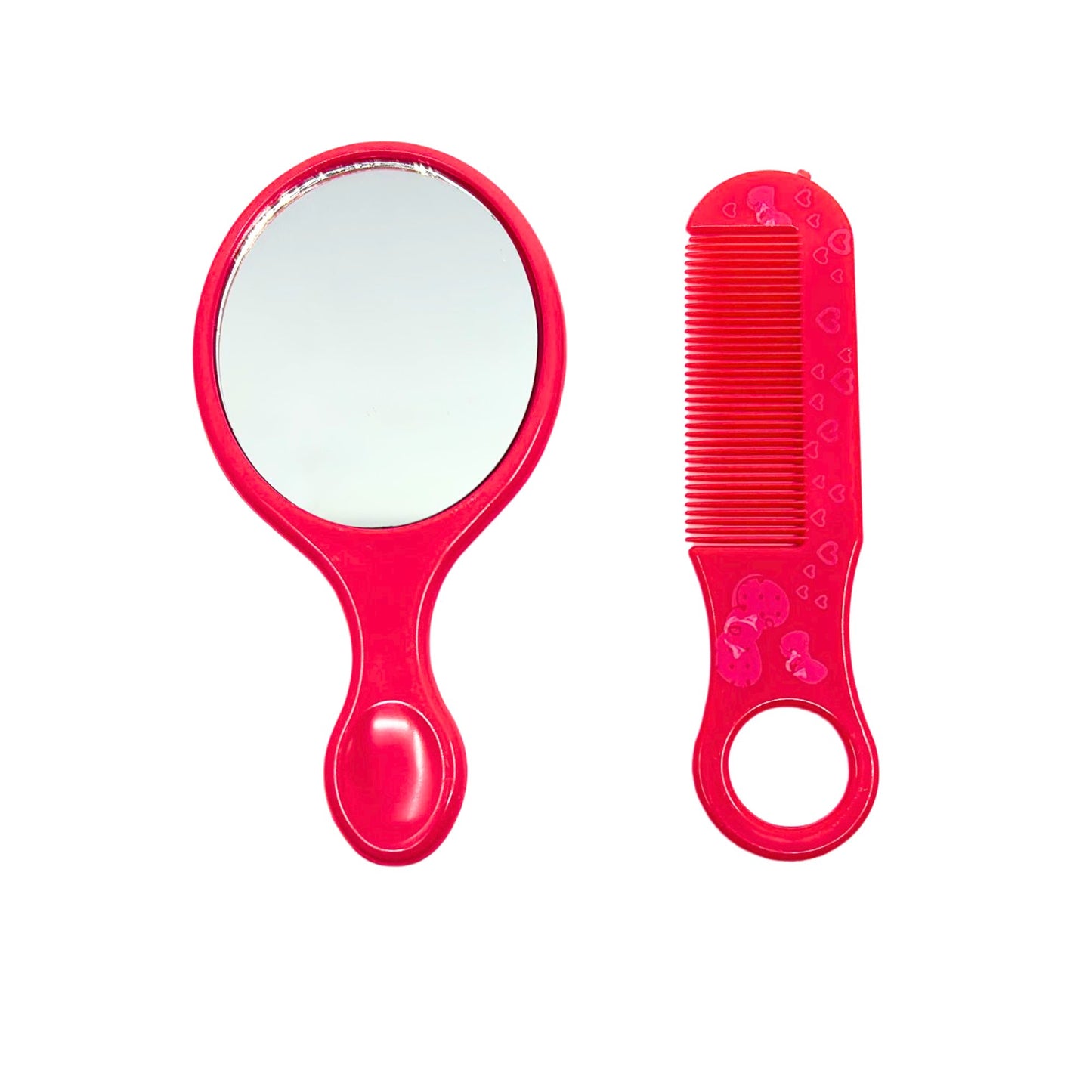 Comb and Mirror Set – Compact Grooming Essentials for Daily Touch-Ups