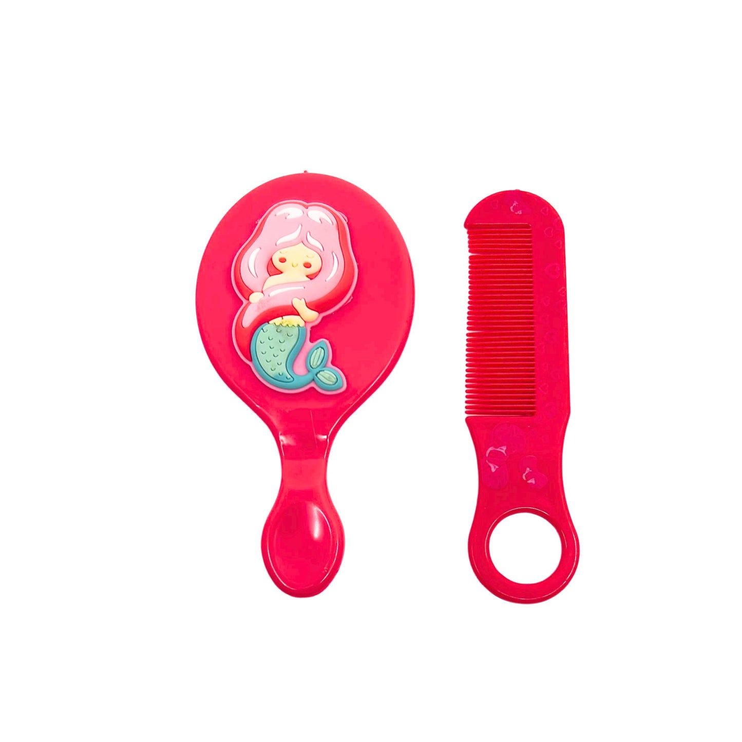 Comb and Mirror Set – Compact Grooming Essentials for Daily Touch-Ups