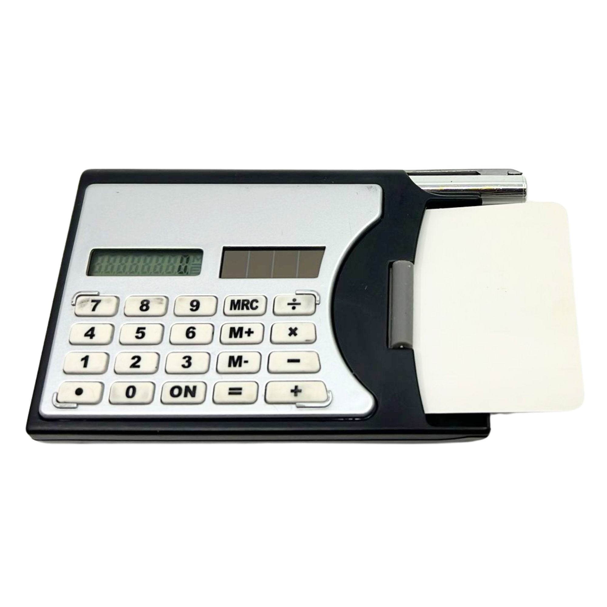 3 in 1 Compact Calculator with Cardholder and Pen: 2 Pcs Set calculator School product image 5