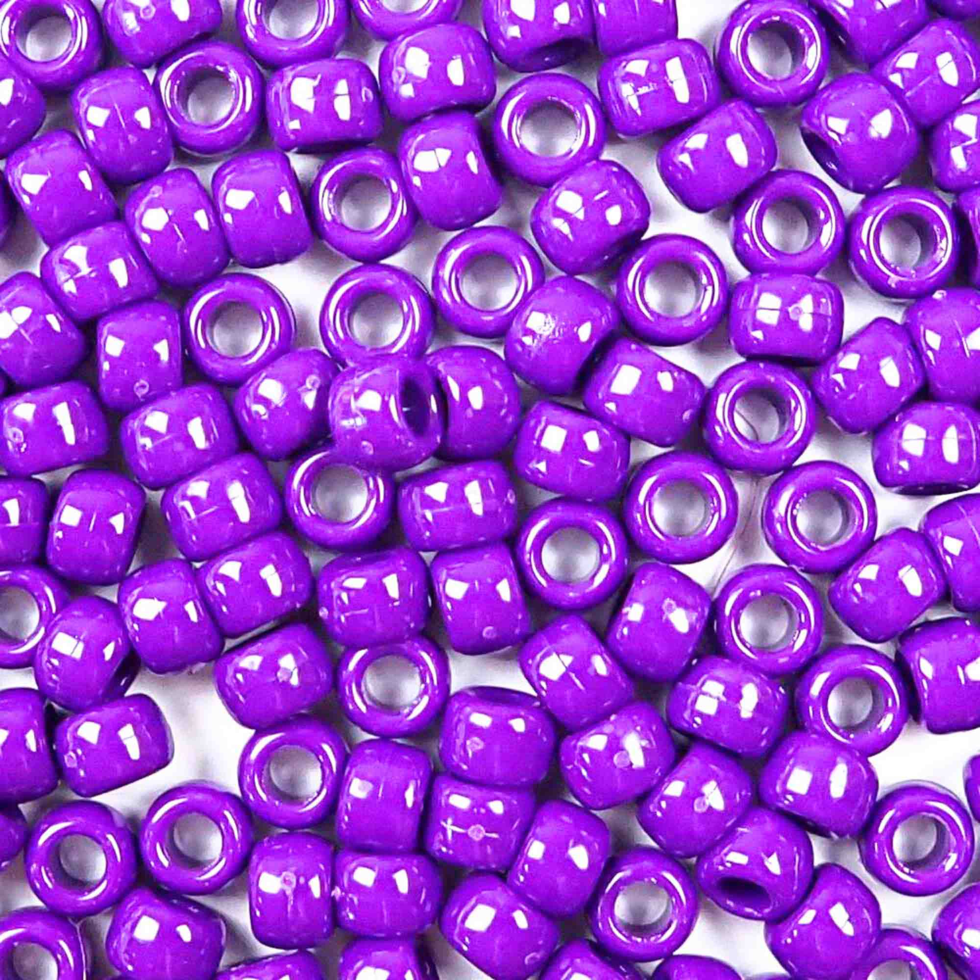 Deluxe Large Purple Bead Kit: 50 Pack Bead kit DIY lifestyle use image